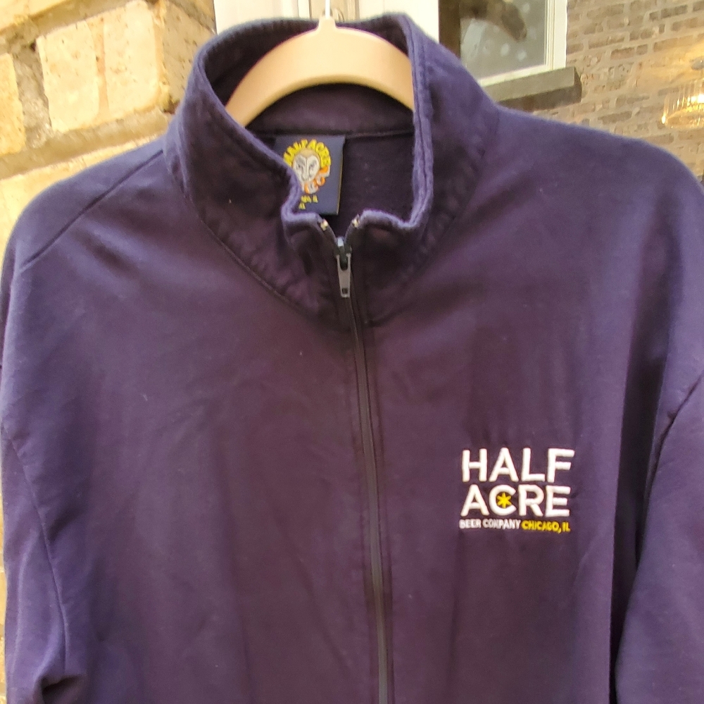 Half acre beer company track coat
